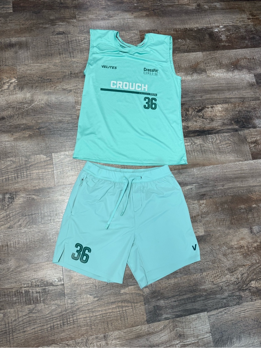 Jay Crouch ‘26 CrossFit Games Tank + Shorts Large